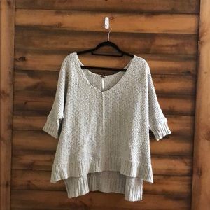 Free People Open Knit Sweater